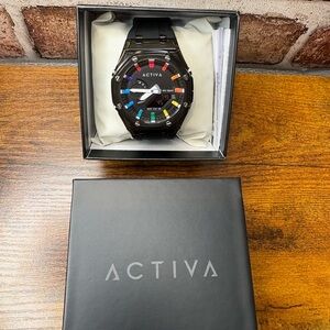 Activa X Invicta Men's Digital Watch - 44.2mm, Black NEW IN BOX